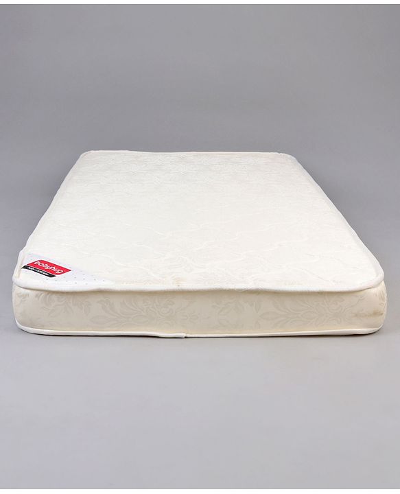 Babyhug High Density Soft Foam Baby Mattress Floral Print - Off White