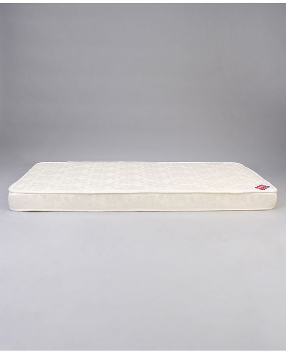 Babyhug High Density Soft Foam Baby Mattress Floral Print - Off White