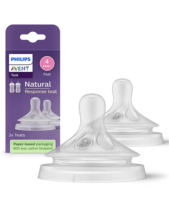 Philips Avent Natural Response Bottle Teat Baby Bottle Flow