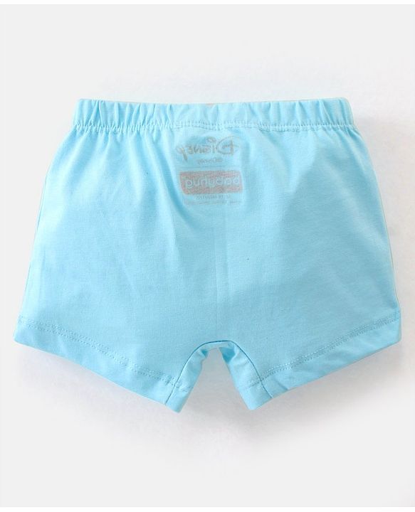 Babyhug Disney Single Jersey Knit Briefs With Mickey Mouse Graphics Pack Of 3 - Red Blue & White
