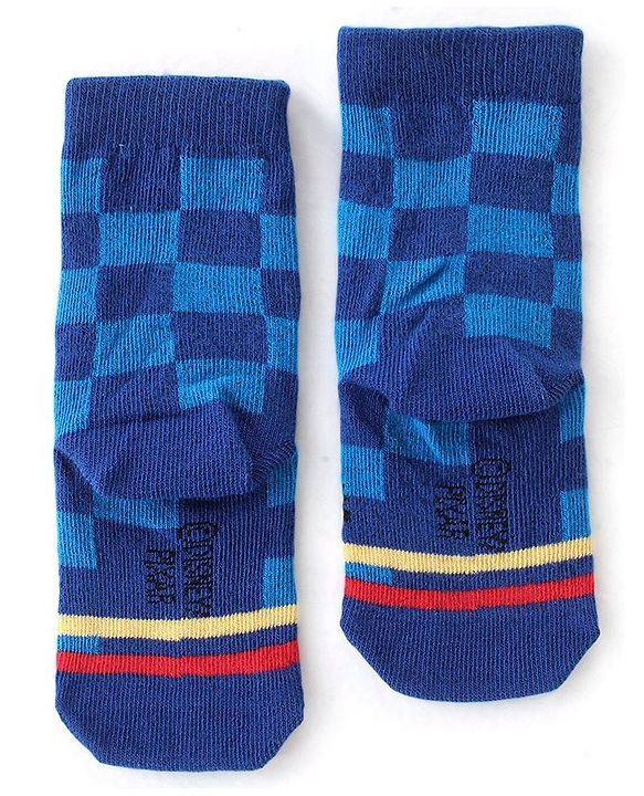 Cute Walk by Babyhug Disney Anti Bacterial Ankle Length Socks with Cars Graphics Pack of 3 - Multicolour