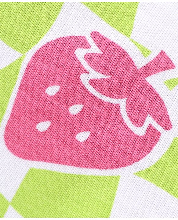Babyhug Cotton Knit Half Sleeves T-Shirts Strawberry & Polka Dot Graphics Pack of 2 - Multicolour