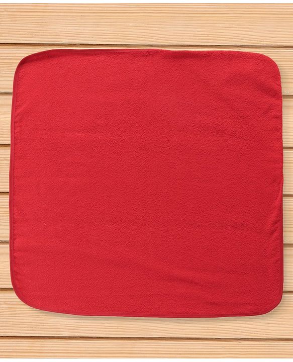 Babyhug Terry Hooded Towel Car Print L 76 x B 76  cm - Red