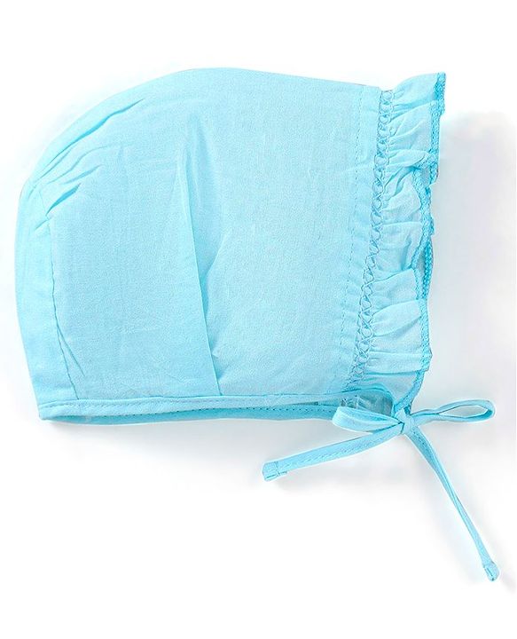 Babyhug 100% Cotton Solid Bonnet Bonnet Caps Pack of 5  - Multicolour