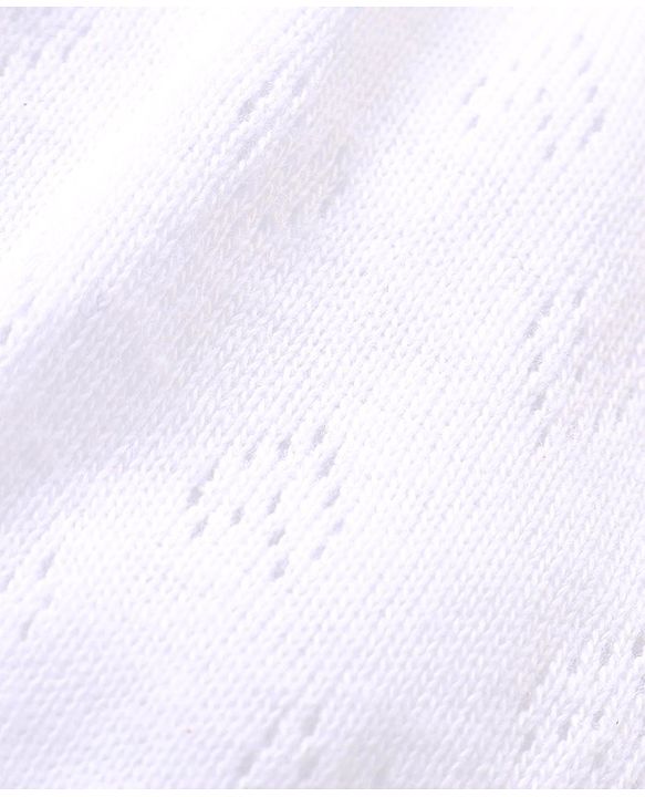 Babyhug 100% Cotton Premium Pointelle Fabric Solid Bloomers Pack of 3 - White
