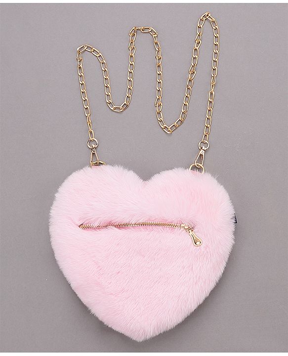 Pine Kids Heart Shaped Sling Bag - Pink