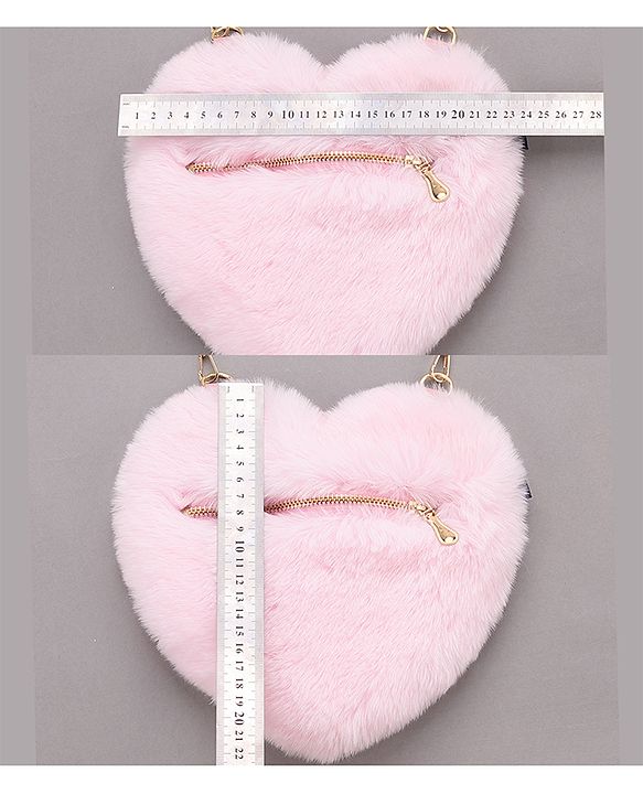Pine Kids Heart Shaped Sling Bag - Pink