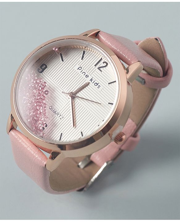 Pine Kids Free Size Analog Quartz Watch - White