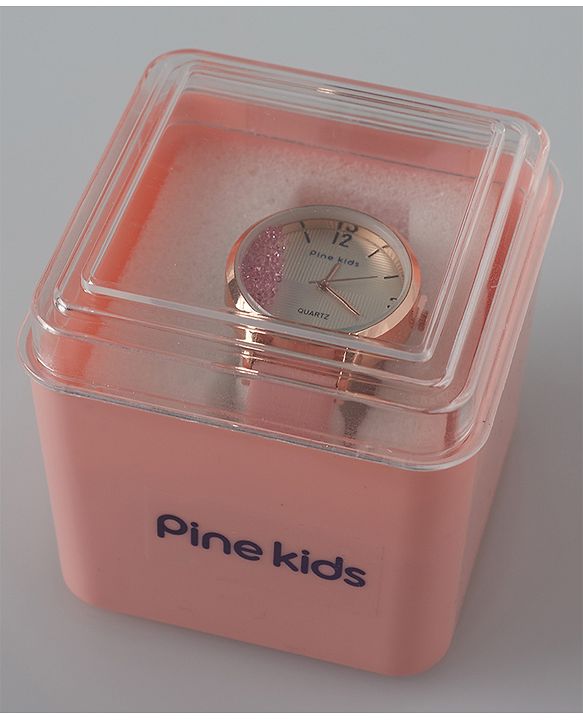 Pine Kids Free Size Analog Quartz Watch - White