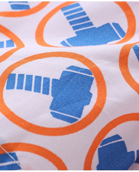 Babyhug Marvel Cotton Woven Boxers With Avengers Print Pack of 3 - Multicolor