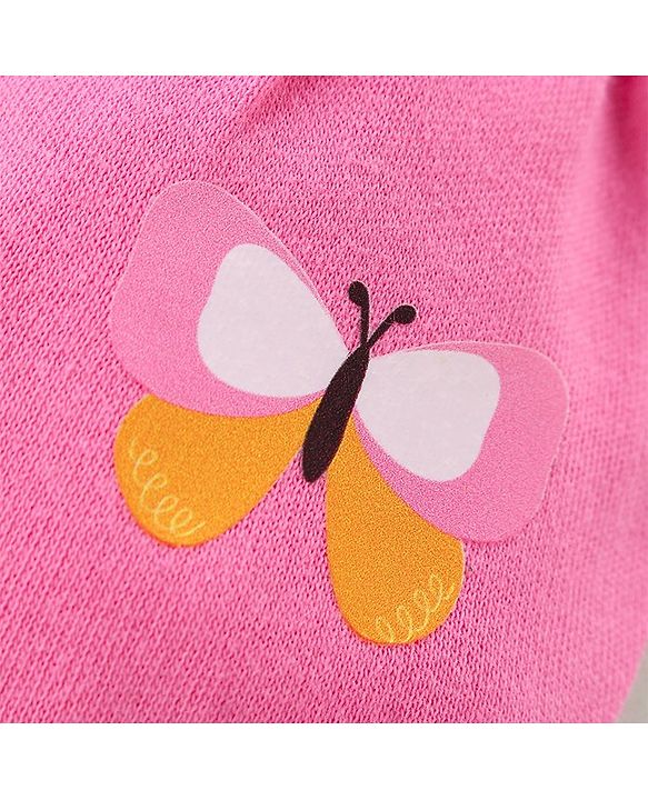 Babyhug 100% Cotton Knit Mittens With Polka Dot Print Pack of 3 - Multicolour