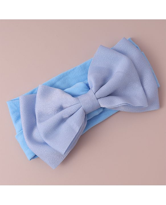 Babyhug Free Size Headbands With Bow Applique Pack of 3 - Red White & Blue