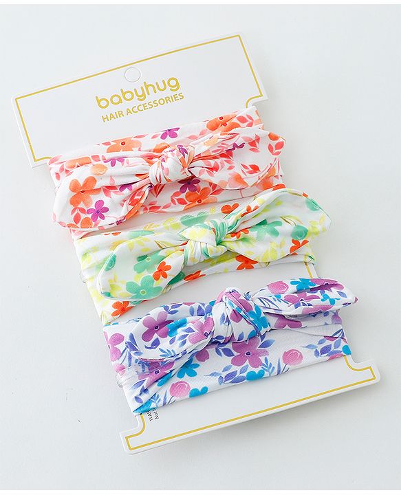 Babyhug Headbands Free Size - Multicolor
