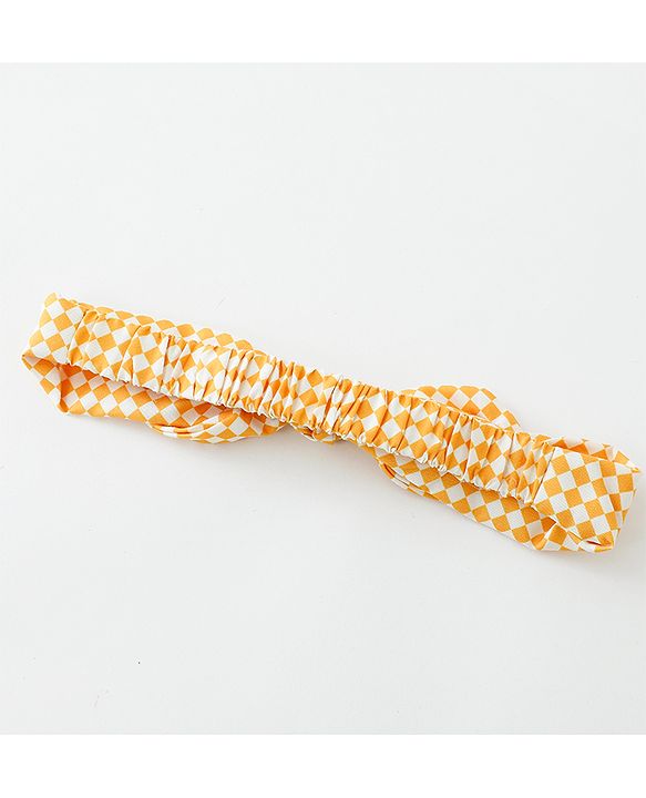 Babyhug Free Size Headbands With Bow Applique Pack of 3 - Pink Purple & Yellow