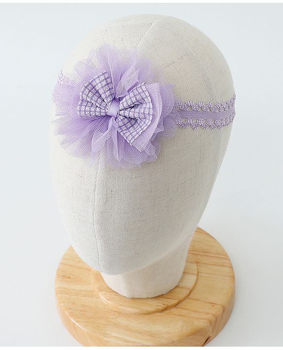 Babyhug Free Size Headbands With Bow Applique Pack of 3 - Multicolour