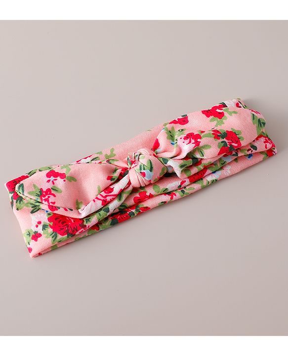 Babyhug Free Size Headbands With Bow Applique Pack of 3 - Multicolour