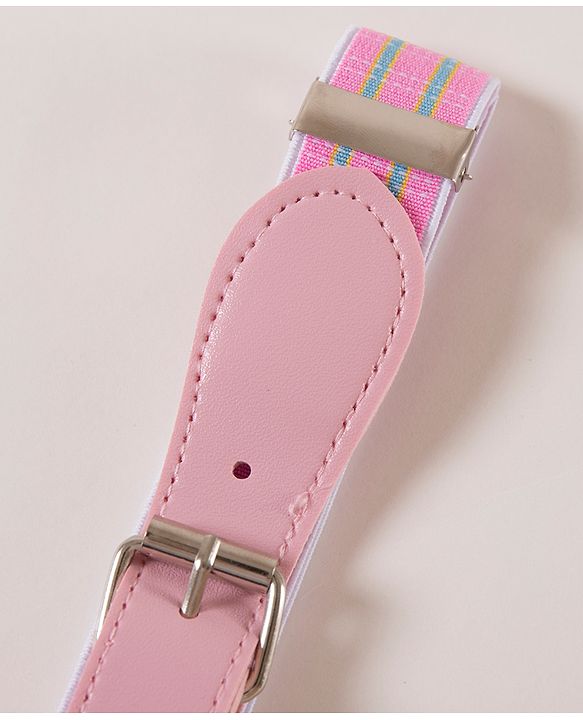 Babyhug Buckle Closure Belt - Pink