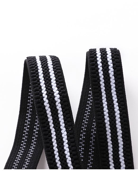 Babyhug Apple Patch Belt Stripe - Black