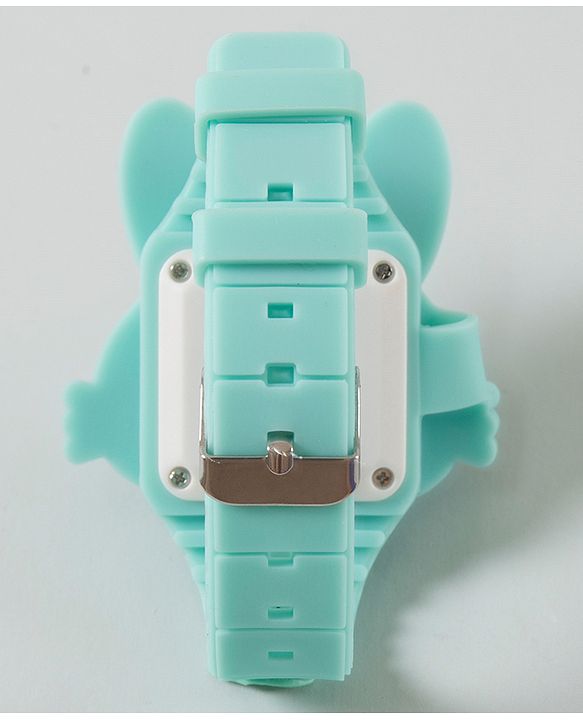 Babyhug Free Size Bunny Shape Digital Watch - Green