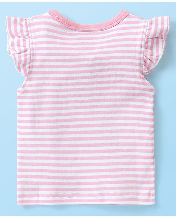 Babyhug 100% Cotton Front Open Vest - Pack of 3