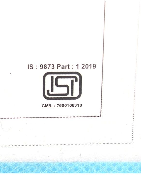 Babyhug Premium Reversible Foldable Waterproof Floor mat- 6 ft x 4 ft| Thickness 8mm|Space Theme|Colorful|Learn and Play Mat|Soft Foam Mat|Baby Massage|Easy to Carry Bag|0-12 Years|BIS Certified