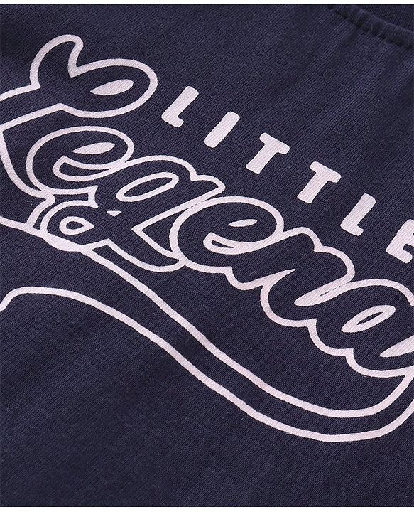 Babyhug Cotton Half Sleeve Twofer Check Shirt with T-Shirt - Brown & Navy