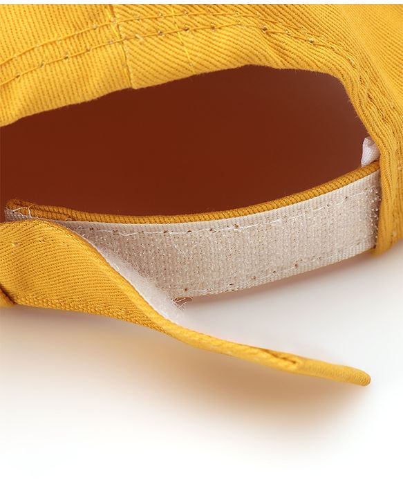 Babyhug Disney Cotton Summer Cap With Lion King Graphics - Yellow