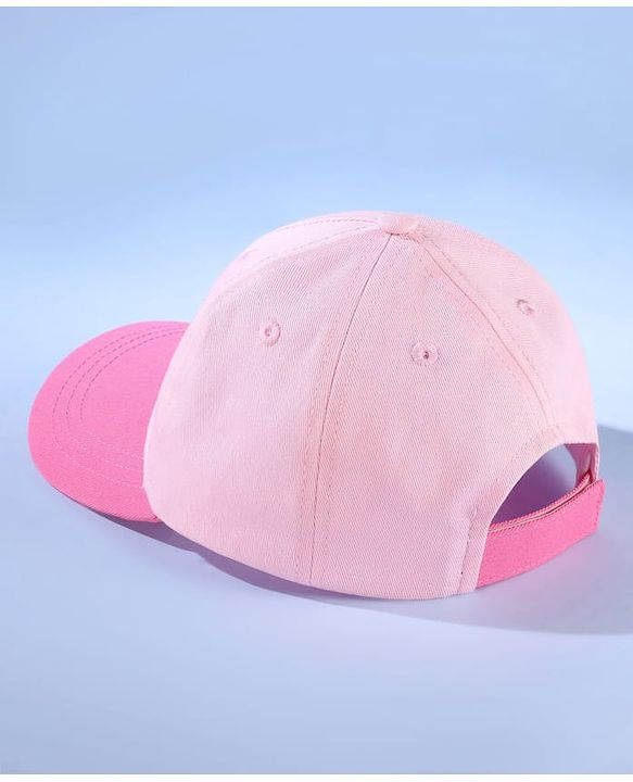 Pine Kids Summer Cap New York Print - Pink