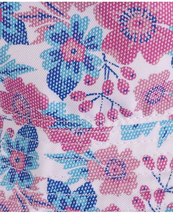 Pine Kids Summer Caps Floral Print -  Multicolor
