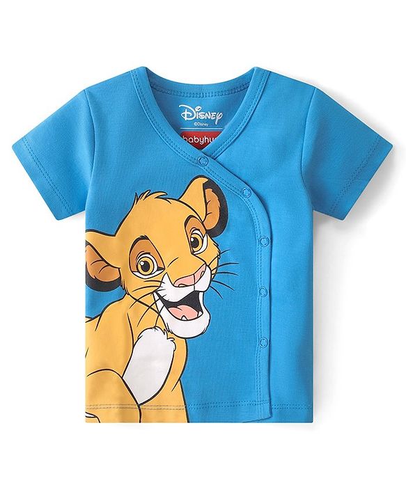 Babyhug Disney Cotton Half Sleeves Jhablas With Lion King Graphics Pack of 3 - Multicolour