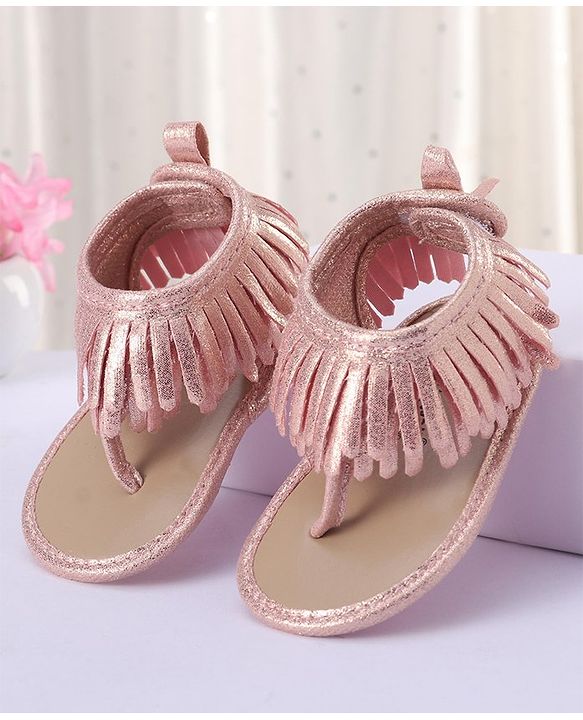 Cute Walk by Babyhug Velcro Closure Booties - Pink