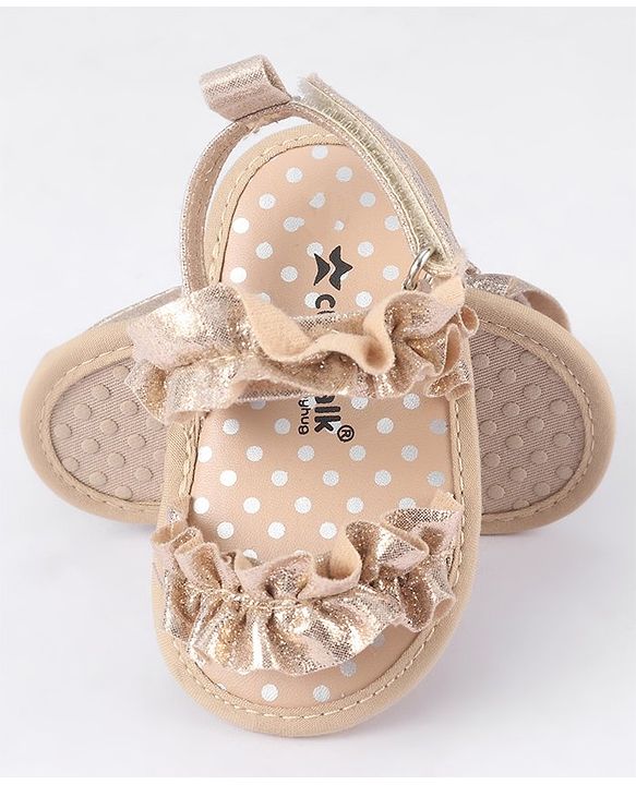 Cute Walk by Babyhug Velcro Closure Booties - Pink