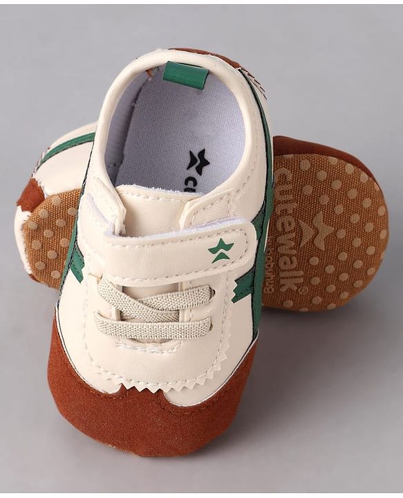 Cute Walk by Babyhug Velcro Closure Booties - Red