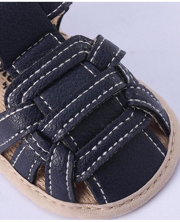 Cute Walk by Babyhug Velcro Closure Booties - Blue