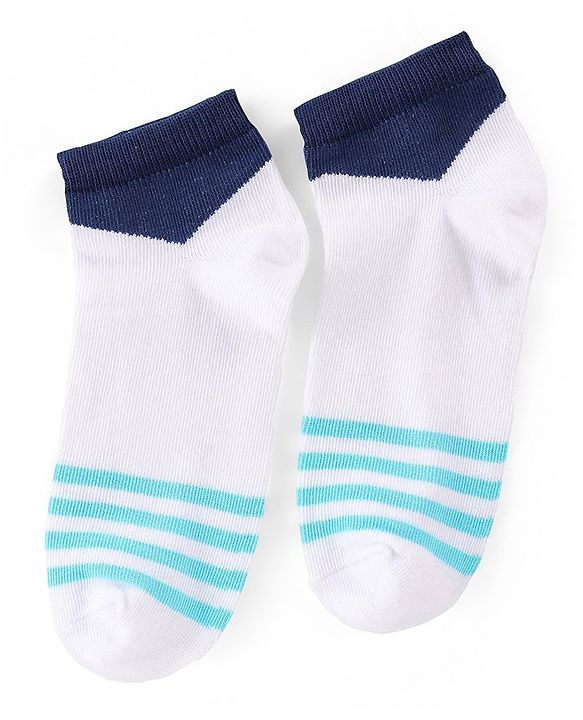 Pine Kids Ankle Length Socks Logo Design Pack of 3 - Multicolor