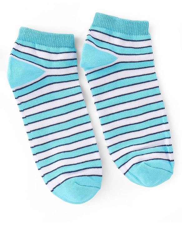 Pine Kids Ankle Length Socks Logo Design Pack of 3 - Multicolor