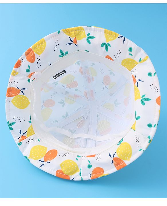 Babyhug Bucket Hat Fruit Print -Multiucolor