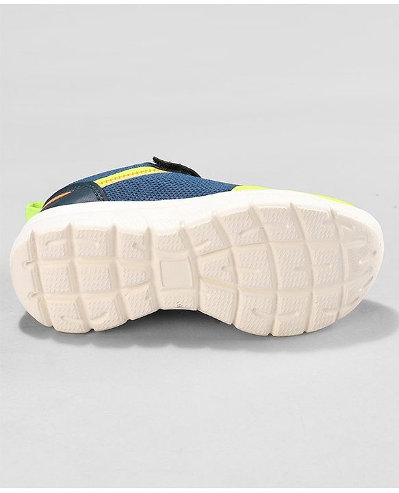 Cute Walk by Babyhug Sneakers  with Velcro Closure - Navy Blue