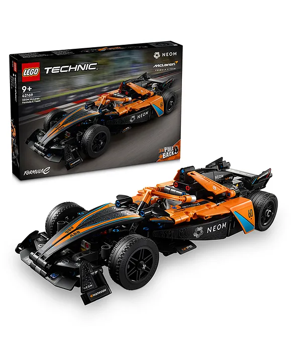 LEGO Technic Neom McLaren Formula E Race Car Building Toy Set 452