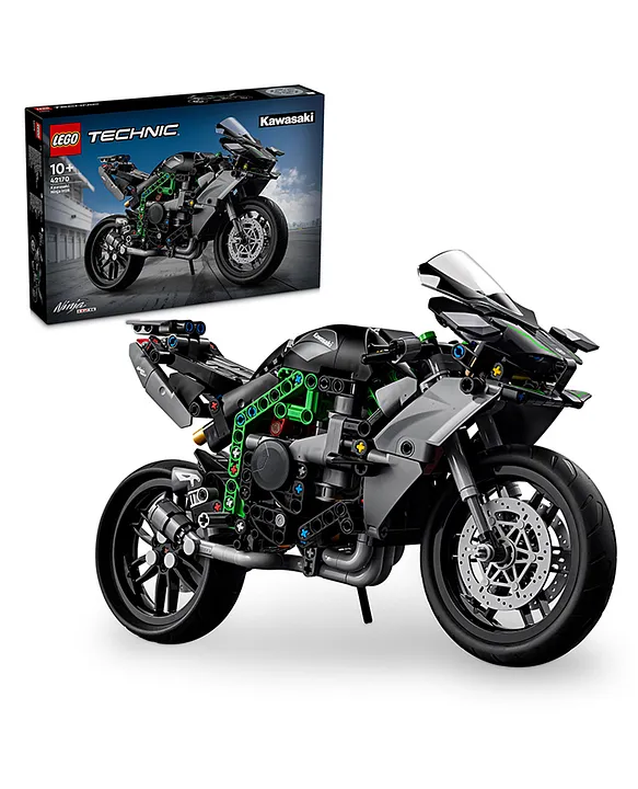 LEGO Technic Kawasaki Ninja H2R Motorcycle Set 643 Pieces - 42170