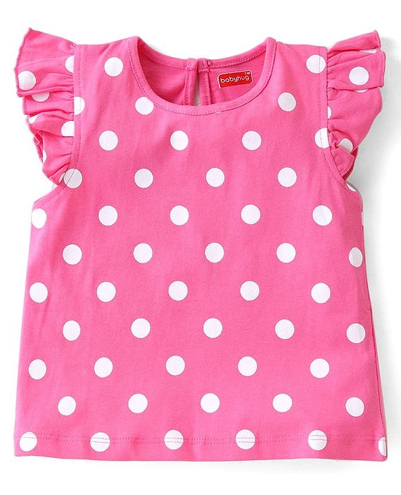 Babyhug Cotton Half Sleeves T-Shirts With Polka Dots & Ice-Cream Graphics Pack of 3 - Multicolor