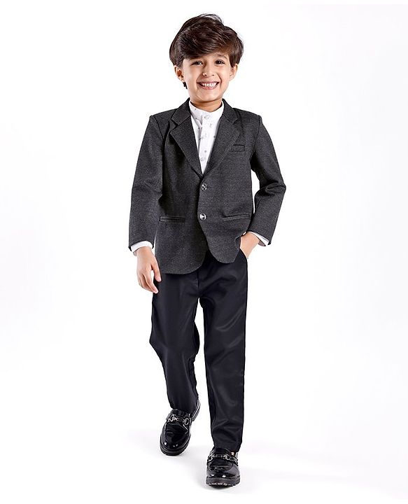 Babyhug  Full Sleeves Party  Blazer - Black