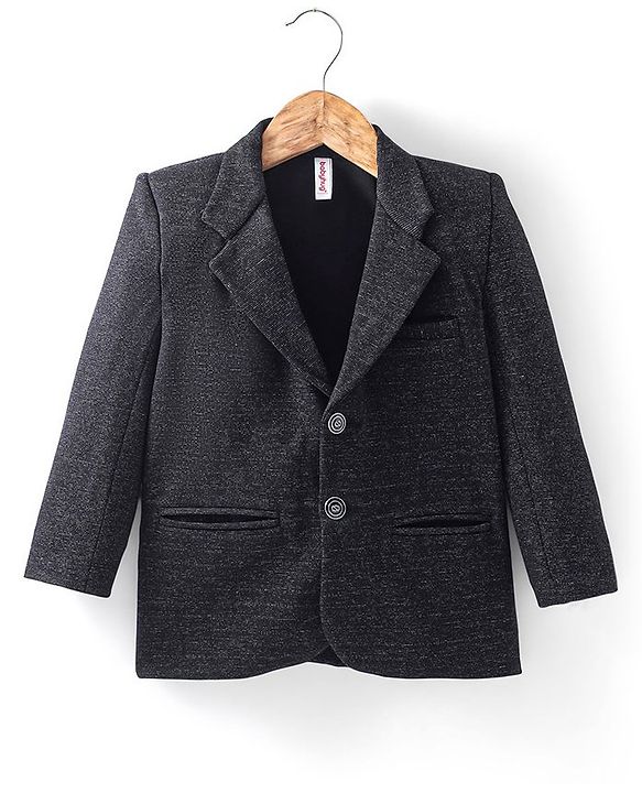 Babyhug  Full Sleeves Party  Blazer - Black