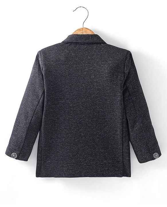 Babyhug  Full Sleeves Party  Blazer - Black