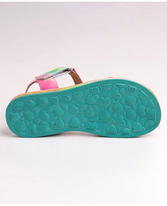 Pine Kids Sandals with Velcro Closure -  Multicolor