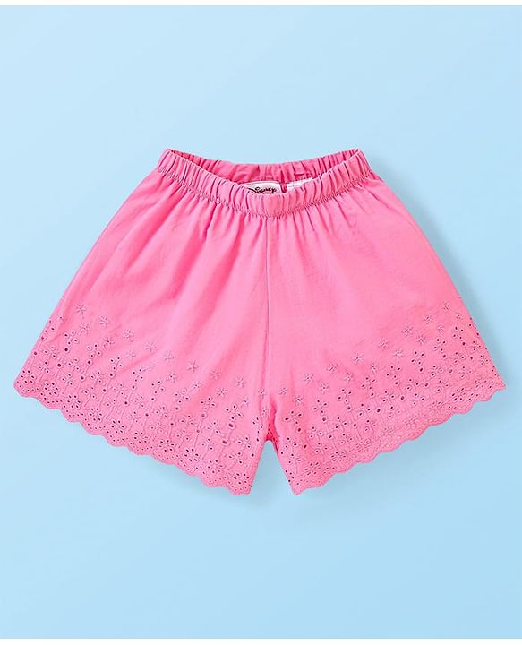 Babyhug Disney Single Jersey Knit Half Sleeves Top & Shorts Set with Floral & Winnie The Pooh Print - Multicolour