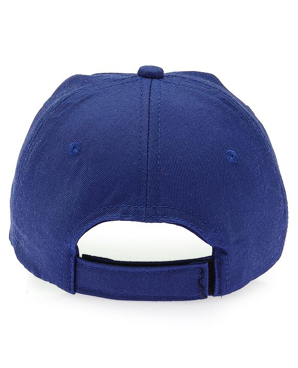 Babyhug Disney Cotton Summer Cap With Mickey Mouse Graphics - Blue & Green