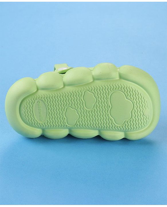 Cute Walk by Babyhug Clogs with Back Strap Closure - Green