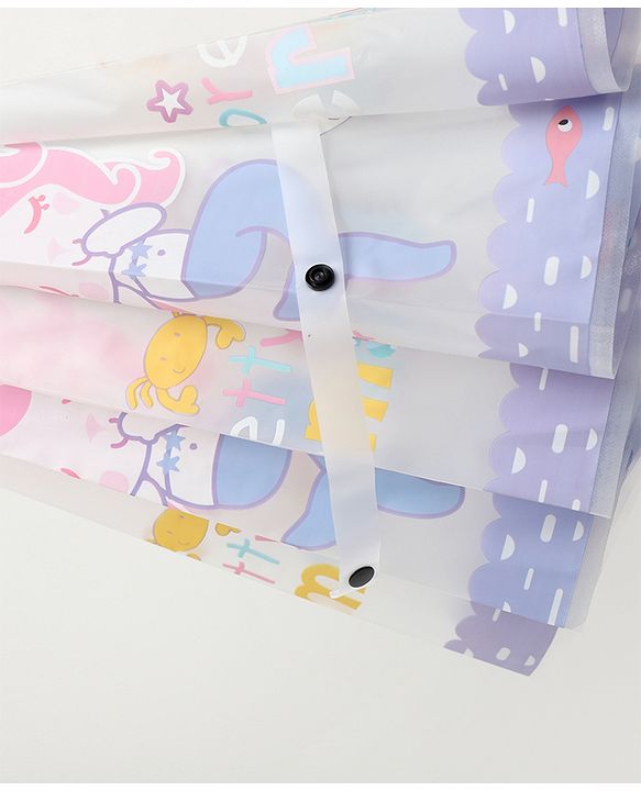 Babyhug Umbrella Mermaid Print - Purple