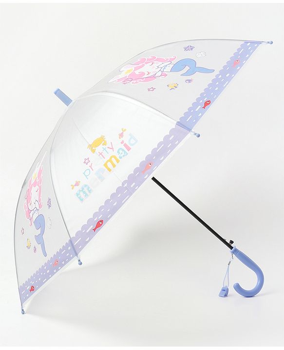 Babyhug Umbrella Mermaid Print - Purple